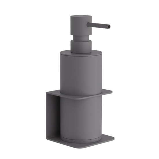 Dispenser Επιτοίχιο 81-163 Matt Concrete Grey 350ml Pam Co (W7,5 x D7 x H19 cm) 1Τεμ