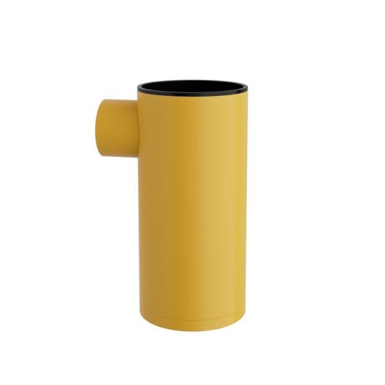 Ποτηροθήκη Επιτοίχια 86-603 Matt Yellow Pam Co (Ø6 x H12 cm) 1Τεμ Ποτηροθήκη Επιτοίχια 86-603 Matt Yellow Pam Co (Ø6 x H12 cm) 1Τεμ