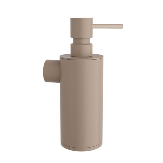 Dispenser Επιτοίχιο 87-103 Matt Beige Pam Co (Ø6 x H19 cm) 1Τεμ Dispenser Επιτοίχιο 87-103 Matt Beige Pam Co (Ø6 x H19 cm) 1Τεμ