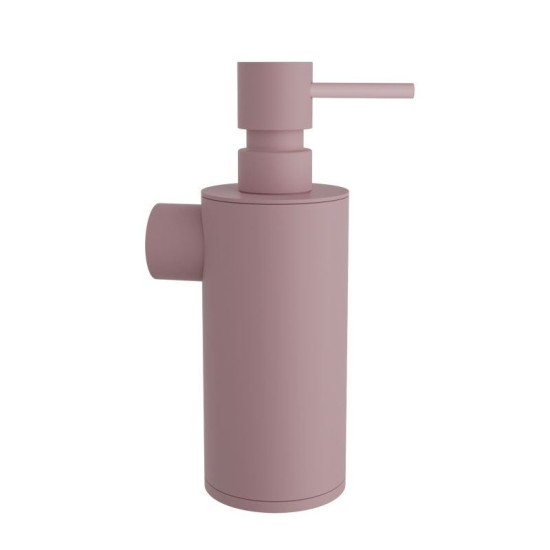 Dispenser Επιτοίχιο 87-303 Matt Pink Pam Co (Ø6 x H19 cm) 1Τεμ Dispenser Επιτοίχιο 87-303 Matt Pink Pam Co (Ø6 x H19 cm) 1Τεμ