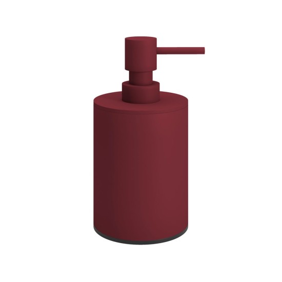 Δοχείο Κρεμοσάπουνου-Dispensers 90-153 Matt Bordeaux Pam Co (Ø8 x H15 cm) 1Τεμ