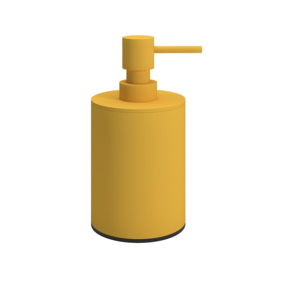 Δοχείο Κρεμοσάπουνου-Dispensers 90-603 Matt Yellow Pam Co (Ø8 x H15 cm) 1Τεμ