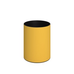 Ποτήρι Οδοντόβουρτσας 91-603 Matt Yellow Pam Co (Ø8 x H10 cm) 1Τεμ