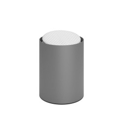 Θήκη Για Βαμβάκι 93-163 Matt Concrete Grey Pam Co (Ø8 x H10 cm) 1Τεμ