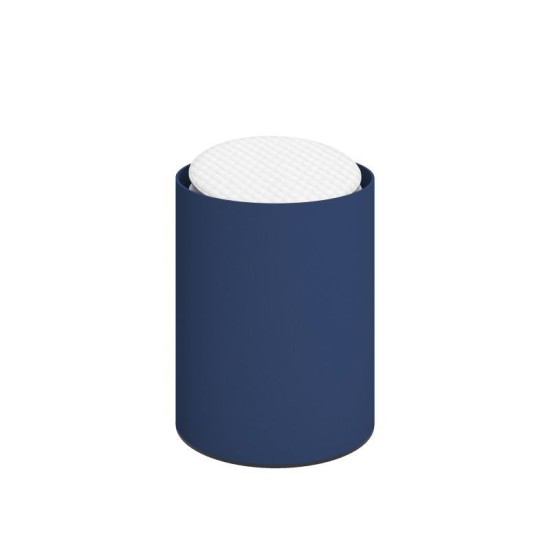Θήκη Για Βαμβάκι 93-203 Matt Navy Blue Pam Co (Ø8 x H10 cm) 1Τεμ