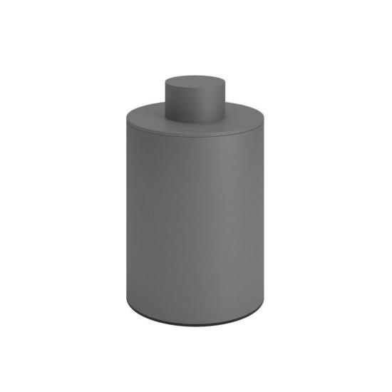 Θήκη Για Βαμβάκι 94-163 Matt Concrete Grey Pam Co (Ø8 x H15 cm) 1Τεμ
