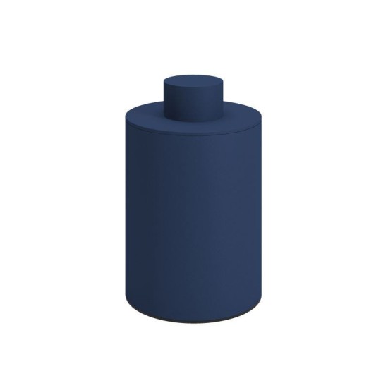 Θήκη Για Βαμβάκι 94-203 Matt Navy Blue Pam Co (Ø8 x H15 cm) 1Τεμ Θήκη Για Βαμβάκι 94-203 Matt Navy Blue Pam Co (Ø8 x H15 cm) 1Τεμ