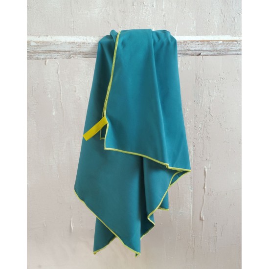 Πετσέτα Θαλάσσης Beach Towels Urban Petrol Micro Rythmos (90x160) 1Τεμ
