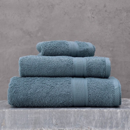 Πετσέτα Μπάνιου Bath Illusion Denim Cotton Rythmos (100x150) 1Τεμ Πετσέτα Μπάνιου Bath Illusion Denim Cotton Rythmos (100x150) 1Τεμ