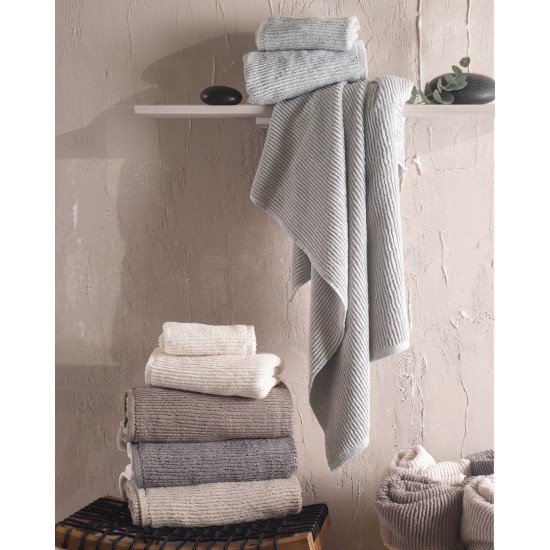 Πετσέτα Χεριών Opera L.Grey Cotton Rythmos (30x50) 1Τεμ