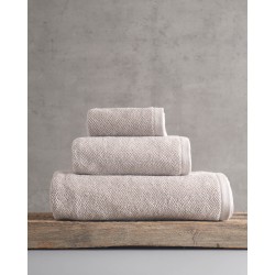 Πετσέτα Χεριών Essence Beige Cotton Rythmos (30x50) 1Τεμ