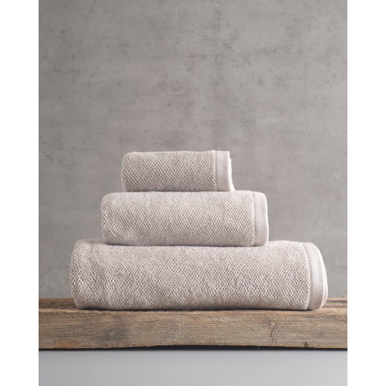 Πετσέτα Προσώπου Essence Beige Cotton Rythmos (50x90) 1Τεμ