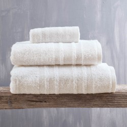 Πετσέτα Χεριών Bath Laura Ecru Cotton Rythmos (30x50) 1Τεμ