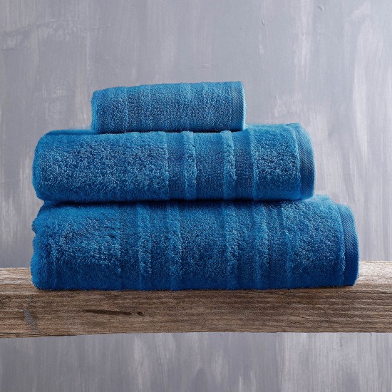 Πετσέτα Σώματος Bath Laura Blue Cotton Rythmos (70x140) 1Τεμ Πετσέτα Σώματος Bath Laura Blue Cotton Rythmos (70x140) 1Τεμ