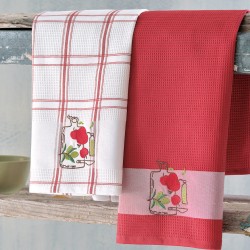 Πετσέτες Κουζίνας Σετ Kitchen Chop Cotton Rythmos (45x70) 2Τεμ