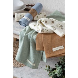 Πετσέτες Κουζίνας Σετ Natural Flower Cotton Rythmos (40x60) 5Τεμ Πετσέτες Κουζίνας Σετ Natural Flower Cotton Rythmos (40x60) 5Τεμ