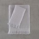 Πετσέτες Σετ Bath Coralie Grey Cotton Rythmos 2Τεμ