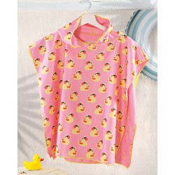 Poncho Παιδικό Θαλάσσης Beach Towels Duck Aqua Micro Rythmos (60x60) 1Τεμ