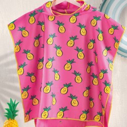 Poncho Παιδικό Θαλάσσης Beach Towels Tika Fuchsia Micro Rythmos (60x60) 1Τεμ