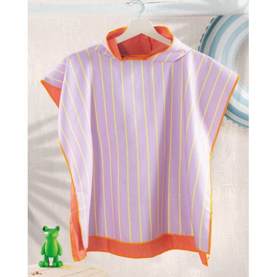 Poncho Παιδικό Θαλάσσης Beach Towels Dallu Micro Rythmos (60x60) 1Τεμ