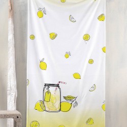 Πετσέτα Θαλάσσης Beach Lemon Cotton Rythmos (70x140) 1Τεμ