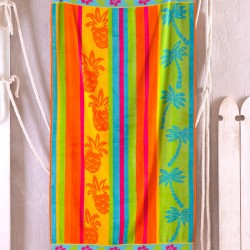 Πετσέτα Θαλάσσης Beach Towels Pina Colada Velour Cotton Rythmos (86x160) 1Τεμ Πετσέτα Θαλάσσης Beach Towels Pina Colada Velour Cotton Rythmos (86x160) 1Τεμ