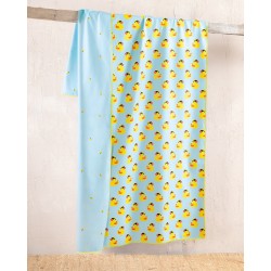 Πετσέτα Θαλάσσης Παιδική Beach Towels Duck Aqua Micro Rythmos (90x160) 1Τεμ
