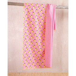 Πετσέτα Θαλάσσης Παιδική Beach Towels Duck Pink Micro Rythmos (90x160) 1Τεμ