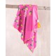 Πετσέτα Θαλάσσης Παιδική Beach Towels Tika Fuchsia Micro Rythmos (90x160) 1Τεμ