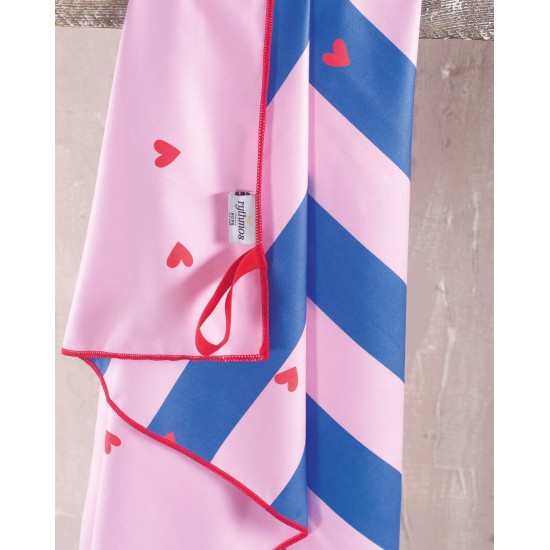 Πετσέτα Θαλάσσης Beach Towels Seaways Micro Rythmos (90x160) 1Τεμ