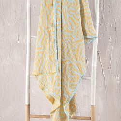 Πετσέτα Παρεό Beach Towels Azzuro Veraman Cotton Rythmos (100x200) 1Τεμ