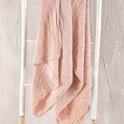 Πετσέτα Παρεό Beach Towels Azzuro Salmon Cotton Rythmos (100x200) 1Τεμ