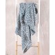Πετσέτα Παρεό Beach Towels Azzuro Blue Cotton Rythmos (100x200) 1Τεμ