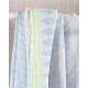 Πετσέτα Παρεό Beach Towels Tilda L.Blue-Yellow Cotton Rythmos (100x200) 1Τεμ