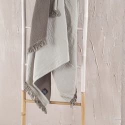 Πετσέτα Παρεό Beach Towels Damasco Beige Rythmos (100x170) 1Τεμ