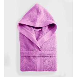 Μπουρνούζι Mε Κουκούλα Bath Amadeus Lilac Cotton Rythmos 1Τεμ