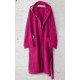 Μπουρνούζι Mε Κουκούλα Bath Amadeus Fuchsia Cotton Rythmos 1Τεμ