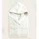 Μπουρνούζι Mε Κουκούλα Bath Amadeus White Cotton Rythmos 1Τεμ