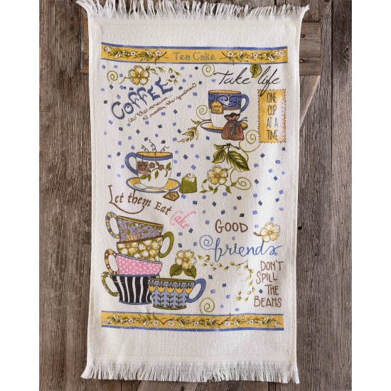 Πετσέτα Κουζίνας Frotte Kitchen Tea & Cake Cotton Rythmos (40x60) 1Τεμ Πετσέτα Κουζίνας Frotte Kitchen Tea & Cake Cotton Rythmos (40x60) 1Τεμ