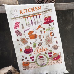 Πετσέτα Κουζίνας Kitchen Time Cotton Rythmos (40x60) 1Τεμ Πετσέτα Κουζίνας Kitchen Time Cotton Rythmos (40x60) 1Τεμ