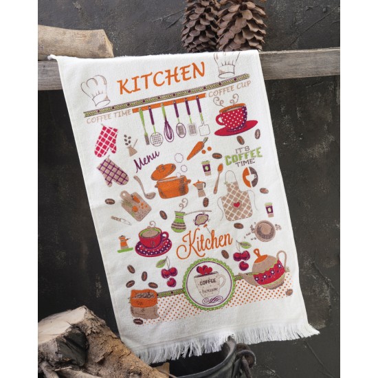 Πετσέτα Κουζίνας Kitchen Time Cotton Rythmos (40x60) 1Τεμ