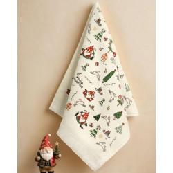 Ποτηρόπανο Christmas Noel Cotton Rythmos (40x60) 1Τεμ Ποτηρόπανο Christmas Noel Cotton Rythmos (40x60) 1Τεμ