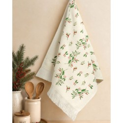Ποτηρόπανο Christmas Evergreen Cotton Rythmos (40x60) 1Τεμ Ποτηρόπανο Christmas Evergreen Cotton Rythmos (40x60) 1Τεμ