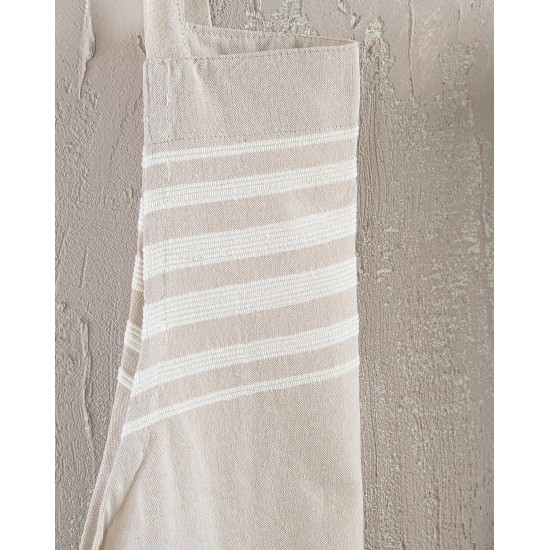 Ποδιά Ολόσωμη Athenian Beige Cotton Rythmos (60x85) 1Τεμ