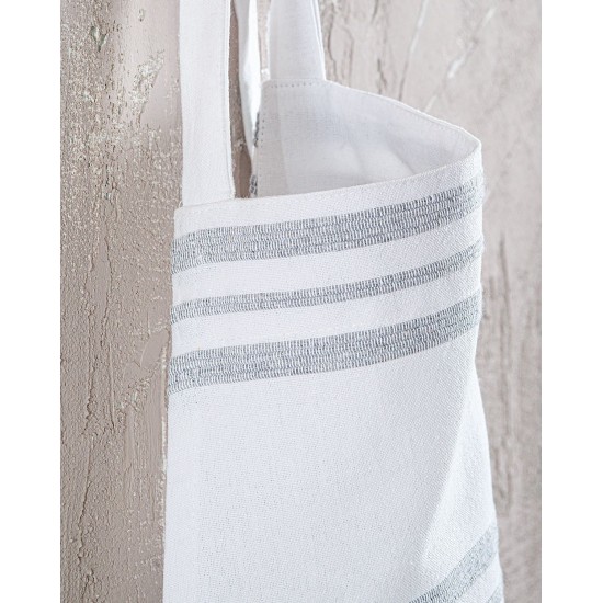 Ποδιά Ολόσωμη Athenian Light Grey Cotton Rythmos (60x85) 1Τεμ