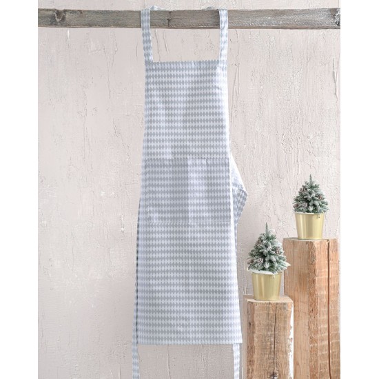 Ποδιά Ολόσωμη Romvos Silver Cotton Rythmos (60x85) 1Τεμ