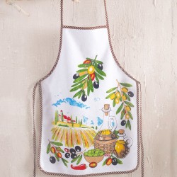 Ποδιά Κουζίνας Kitchen Mediterraned Rythmos (65x85) 1Τεμ