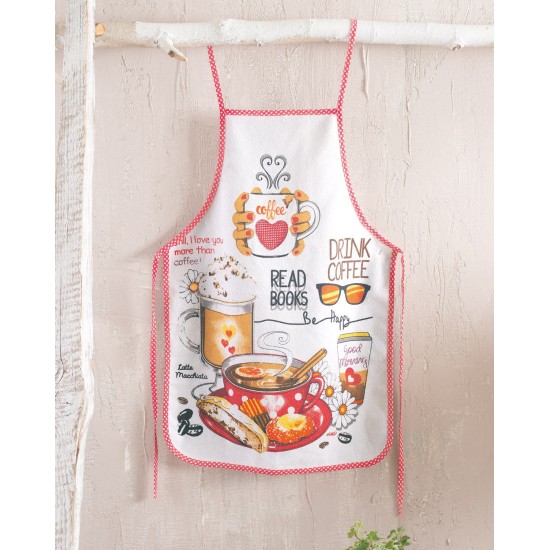 Ποδιά Κουζίνας Kitchen Machiatto Rythmos (65x85) 1Τεμ