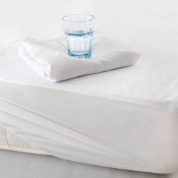 Επίστρωμα Αδιάβροχο Πετσετέ Με Φούστα Μονό Bedding Underwear Waterproof Cotton Rythmos (100x200+30) 1Τεμ