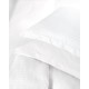 Σεντόνι Υπέρδιπλο Satin Stripes White 240TC CVC Rythmos (240x280) 1Τεμ
